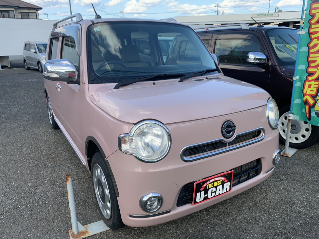 H25年 ダイハツ ミラココア プラスX 入庫しました！